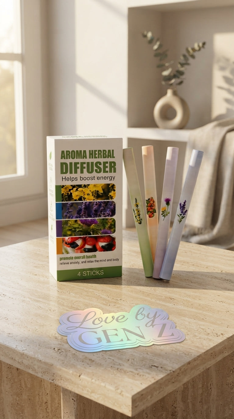 Pack of 4 Aroma Herbal Diffusers | Plant-Based UAE