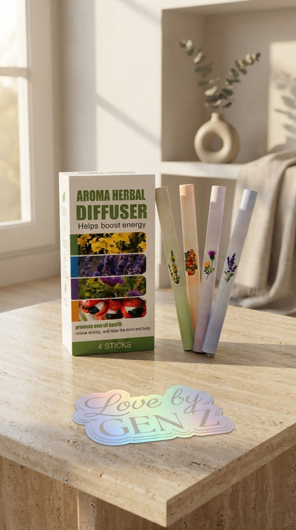 Pack of 4 Aroma Herbal Diffusers | Plant-Based UAE