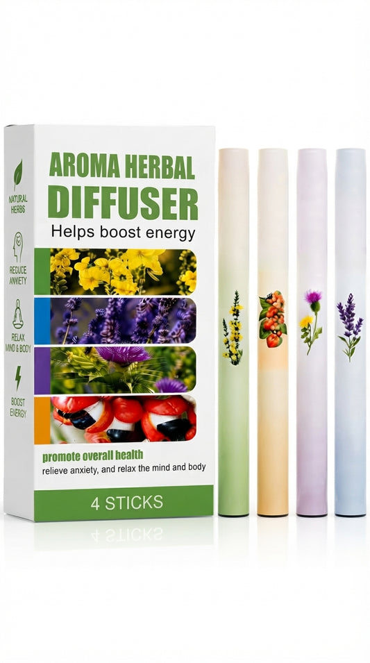 Pack of 4 Aroma Herbal Diffusers | Plant-Based UAE